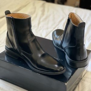 Giorgio Brutini black leather boots